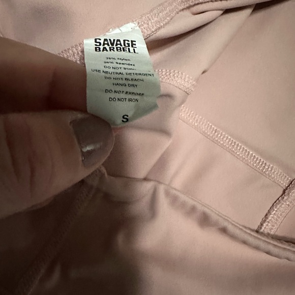 Savage barbell booty short, 2.5 inch inseam, size small - Picture 3 of 3